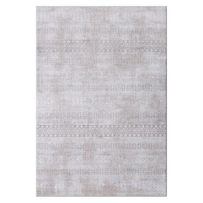 Tribal Ivory Rug in soft ivory tone